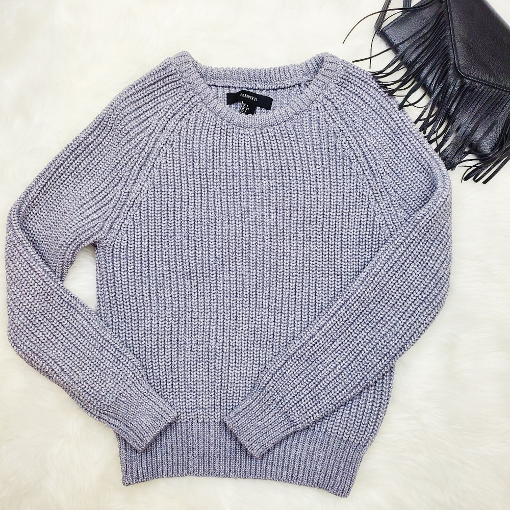 Gray Knitted Sweater